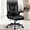 Black, variant on ATHOPE Executive Office Chair, Leather Office Chair with High Back Flip Up Armrests, Height Adjustable Comfy Desk Chair with Wheels, Ergonomic Computer Chair, Matte Black