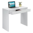 thumbnail image 5 of Convenience Concepts Northfield 30 inches Tall 1 Drawer 36-inch Desk, White, All Ages, 5 of 7