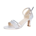 thumbnail image 2 of EKVAHL Women's Stiletto Heel Wraparound Strap High Heels,Dressy Arch Support Open Toe Ankle Strap Party Dress Wedding Pump Shoes Wide Width Strappy Sandals Non-Slip Walking Shoes, 2 of 6