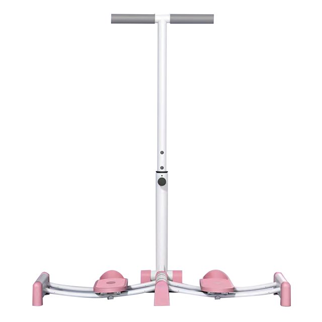 Equipo de entrenamiento de piernas Ejercicio posparto Entrenamiento muscular del suelo pélvico Máquina de entrenamiento cardiovascular Rosa con mango
