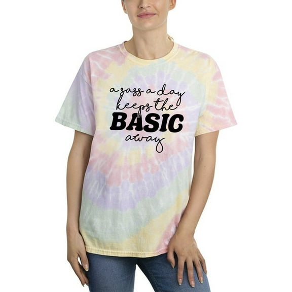 Sass Day Tie Dye Spiral Women -Smartprints Designs, Female x-Large