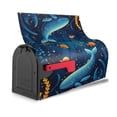 thumbnail image 3 of Rateoe Whimsical Underwater Fantasy Printed Mailbox Covers - Easy to Install Fall, Winter, Spring, Summer Mailbox Cover - Weather and UV-Resistant Mailbox Decor - Mailbox Magnetic Covers-25.5x21 in, 3 of 8
