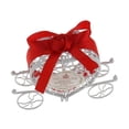 thumbnail image 4 of Happy Wedding Day Caja De Decoración Para Bodas - roja , Individual Yuyangstore Caja de regalo de caramelos de carruaje, 4 of 7