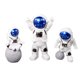 thumbnail image 2 of 6X Figuras de Astronauta Nórdico Modelo de Resina Mini Adornos de Mesa Sala de Estar Azul Estrellado, 2 of 10