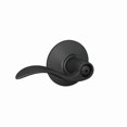 thumbnail image 1 of Schlage F40 Acc 622 Accent - Palanca para puerta para cama y baño, cerradura de privacidad, color negro mate, 1 of 1