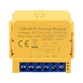 thumbnail image 2 of Lefu pour le Module de Commutation de Lumière Smart Variateur WiFi Tuya 1/2 Gang APP Commande Vocale, 2 of 9