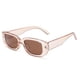 thumbnail image 1 of Gafas de sol cuadradas con montura pequeña de tendencia europea y americana, hechas de PC, 1 of 5