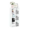thumbnail image 4 of Librería Furinno Luder con almacenamiento de 7 cubos, color blanco Furinno Ver descripción, 4 of 9