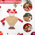 thumbnail image 3 of Juguete de entrenamiento interactivo navideño con forma de murciélago resistente a mordeduras para perros grandes y pequeños, 3 of 6