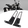 thumbnail image 1 of Motorcycle Handlebar Mirror, Clear Visibility Motorcycle Rearview Mirror 1 Pair Anti Impact Rotatable  for Scrambler 800 1100, 1 of 7