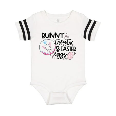 

Inktastic Easter Bunny Treats and Easter Eggs Gift Baby Girl Bodysuit
