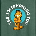 thumbnail image 3 of Garfield - Ignoring You - Women's Lightweight French Terry Long Sleeve Shirt, 3 of 5