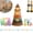 #01-D, variant on DIY Lighted Glass-Style Lighthouse Kit, LED Craft Project with Translucent Pieces for Tabletop Display & Coastal Decor