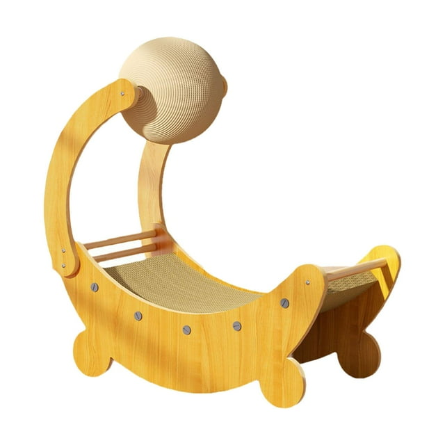 Rascador para gatos, almohadilla rascadora, bola rascadora decorativa, nido para gatos, gato 49cmx21.6cmx46.5cm