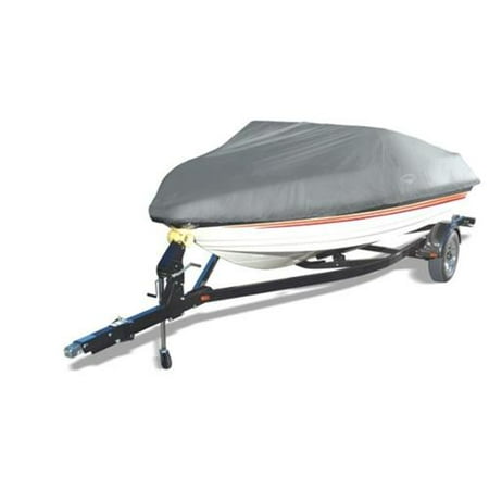 WAKE WOS-2022G Offshore Easy Slip on Boat Covers in Grey - Fits 20 ft. to 22 ft. L