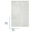 thumbnail image 7 of Livabliss Wool Rugs for Living Room, 8x10 Brook Modern Cream Area Rug, Bedroom Dining Room Home Decor Handmade Carpet (8' x 10'), 7 of 7