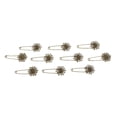 thumbnail image 4 of Pin de aleación retro.,Broches de bricolaje,Pin de aleación retro de bronce,Pasador de aleación en forma de 6 pétalos,Broches de aleación retro,Alfiler de bufanda,Broches retro de, 4 of 9
