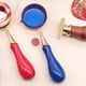 thumbnail image 5 of Cuchara de estilo retro para derretir sellos, ideal para regalos de fiesta, letras DIY azul oscuro, 5 of 8