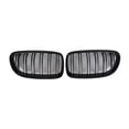 thumbnail image 1 of Riwesomey Rejillas delanteras de riñón para coche, parrilla de carreras para E90 E91 3 Series 2008-2011, doble línea, doble listón, estilo Vehículos, repuestos y accesorios Mis, 1 of 8
