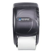 San Jamar Duett Standard Toilet Paper Dispenser, Oceans, 7 1/2 x 7 x 12 3/4, Black Pearl -SJMR3590TBK