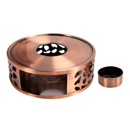 

Durable Stainless Steel Tea Warmer Heating Base Candle Teapot