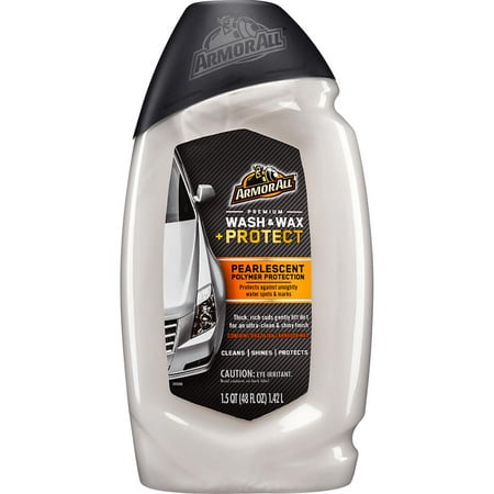 Armor All 17449 Premium Wash & Wax Plus Protect, 48 Oz,Each