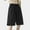 Black, variant on Mens Shorts Clothing Under $10 New Solid Color Casual Fashion Loose Drawstring Exercise Short Pants