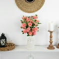 thumbnail image 2 of Northlight Real Touch™ Pink Artificial Camellia Rose Floral Sprays, Set of 6 - 23", 2 of 9