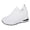 White, variant on NOKIO Comfortable Ladies' Leisure Shoes Women'S Slip-On Athleisure Shoes Women Casual Shoes Breathable Flat Sole Inner Elevated Sports Shoes Comfortable Fit Single Shoes Large Women Fashion Shoes