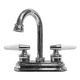 thumbnail image 1 of Mezcladora duomando para lavabo, cuello cisne, maneral palanca, 1 of 5