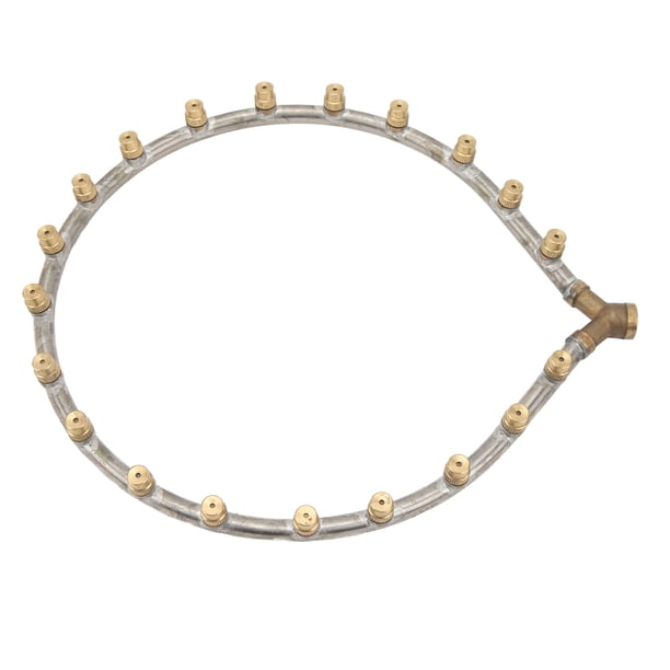 Boquilla De Riego De Jardín, Boquilla Anular Multifuncional Con Rosca Hembra G3/8, Boquilla Pulverizadora Atomizadora En Forma De Anillo De Cabeza Múltiple Ideal Para Riego