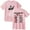 Pink, variant on Jon Batiste The Big Money Tour 2025 Merch Cotton T-Shirt Women Men Casual Crewneck Short Sleeve Tee