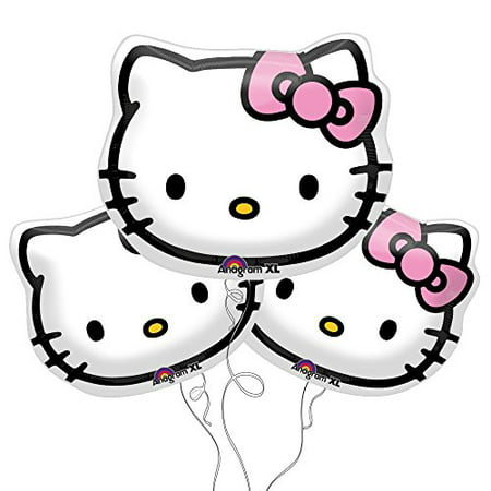 Hello Kitty Face Foil Balloons 13