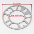 thumbnail image 4 of SENSETH 4pcs 10mm Wheel Spacers Shims Plate Alloy Aluminum for 4 and 5 Wheels/ Rims, 4 of 6