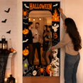 thumbnail image 3 of Halloween Photo Booth Frame Backdrop, Large Fabric Self‑Picture Prop with Metal Grommets for Holiday Party Photo‑Taking Decoration, 3 of 3