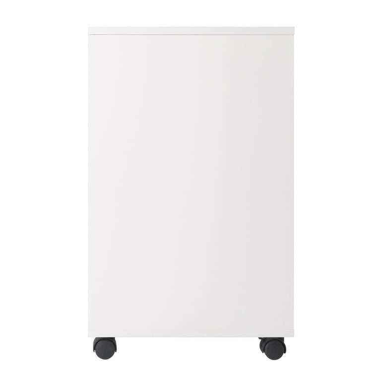 Winsome, Mobile Storage Cabinet, 10633, White Finish - Walmart.com