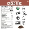 thumbnail image 6 of Viva Naturals Organic Cacao Nibs, 8 oz - Keto Friendly, Vegan, Unsweetened, 6 of 7