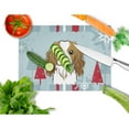 thumbnail image 2 of Caroline's Treasures Winter Holiday Cavalier Spaniel Glass Cutting Board Large, 2 of 2