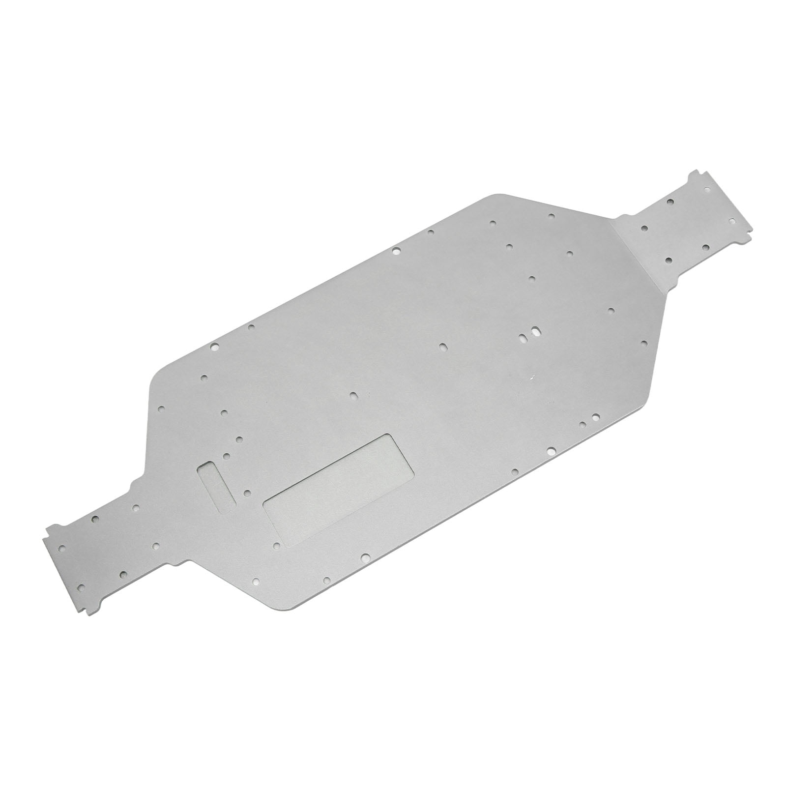 Aluminum Alloy Chassis Plate, Titanium Grey Refined Appearance RC Car