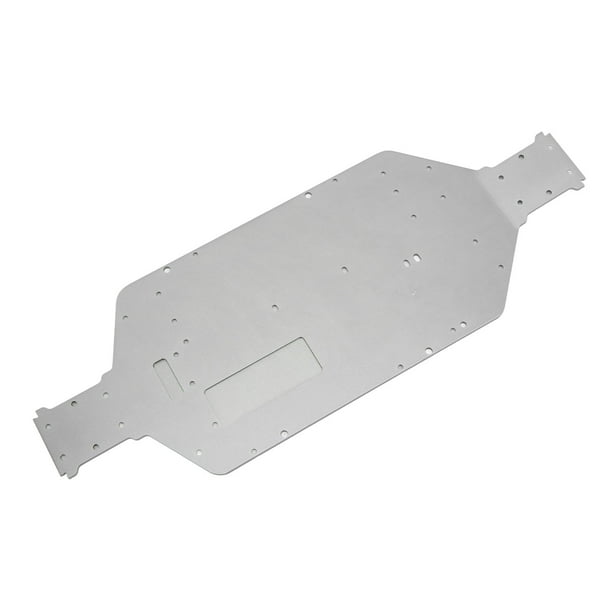 Aluminum Alloy Chassis Plate, Titanium Grey Refined Appearance RC Car Chassis Plate High