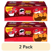 (2 pack) Pringles Original Potato Crisps Chips, Halloween Snacks, 24 Count