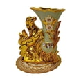thumbnail image 3 of Jarrón de caballos con cojín, jarrón de flores europeo decorativo titular de plantas minimalistas maceta de cerámica para la entrada de sala de estar Caballo a la izquierda, 3 of 8