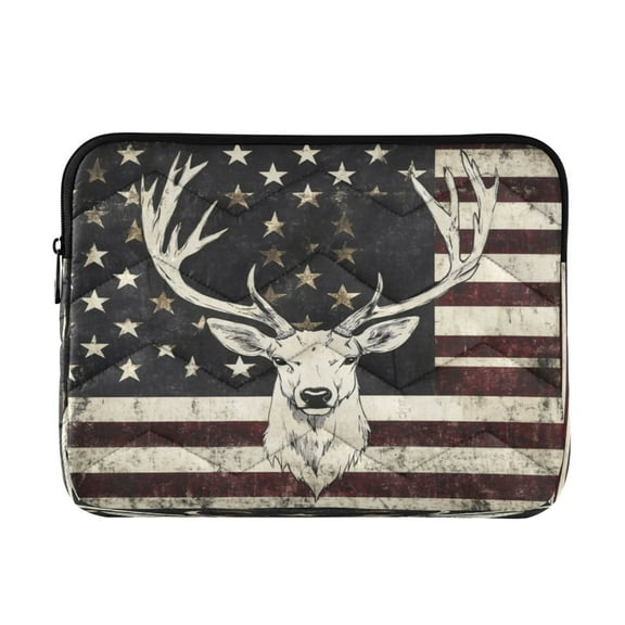 Laptop Bag Briefcase Computer Inner Bag Computer Bag Laptop Sleeve Case for Work Travel School White Deer Head