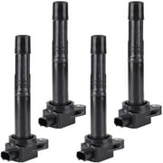 CCIYU Pack of 4 Ignition Coils for Acura ILX for Honda for Accord for Honda Civic for Honda Cr-v for Honda Crosstour 2010-2017 Fits for UF602 5C1719