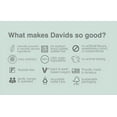 thumbnail image 2 of Davids Natural Whitening Toothpaste, Antiplaque, Fluoride Free, SLS Free, Peppermint, 5.25 OZ Metal Tube, Tube Roller Included, 2 of 5