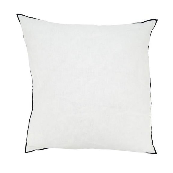 Saro Lifestyle Stonewashed Stitched Edge Throw Pillow Cover