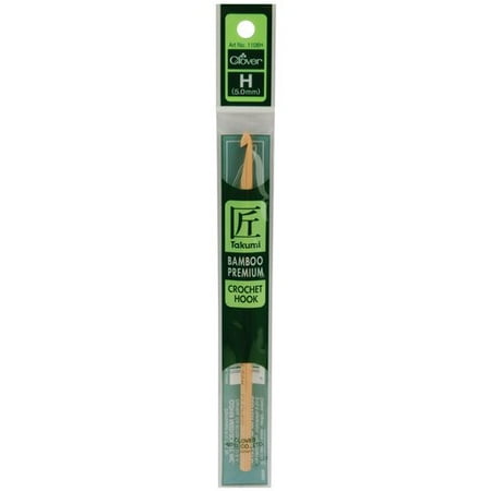 Clover Takumi Bamboo Crochet Hook - Walmart.com