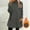 Dark Gray, variant on Fleece Sweatshirts for Women， Plus Size Pullover Tunic Tops with Pockets， Mock Turtleneck Fall Winter Warm Sweater