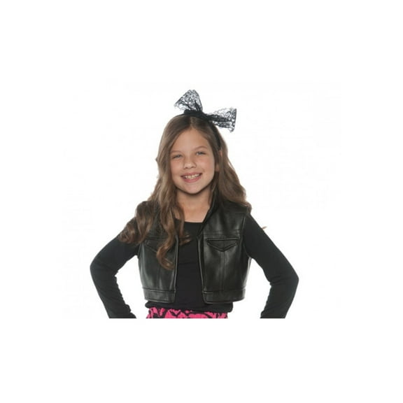 80s Girl's Leather Vest