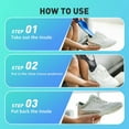 thumbnail image 6 of MSHUN Shoe Creases Protector, 4 Pairs Crease Protectors for Jordan 1, Air Force 1, and Dunk Low; Shoe Crease Protector Suitable for Most Sneakers, Crease Guards Anti Sneaker Creases, 6 of 8